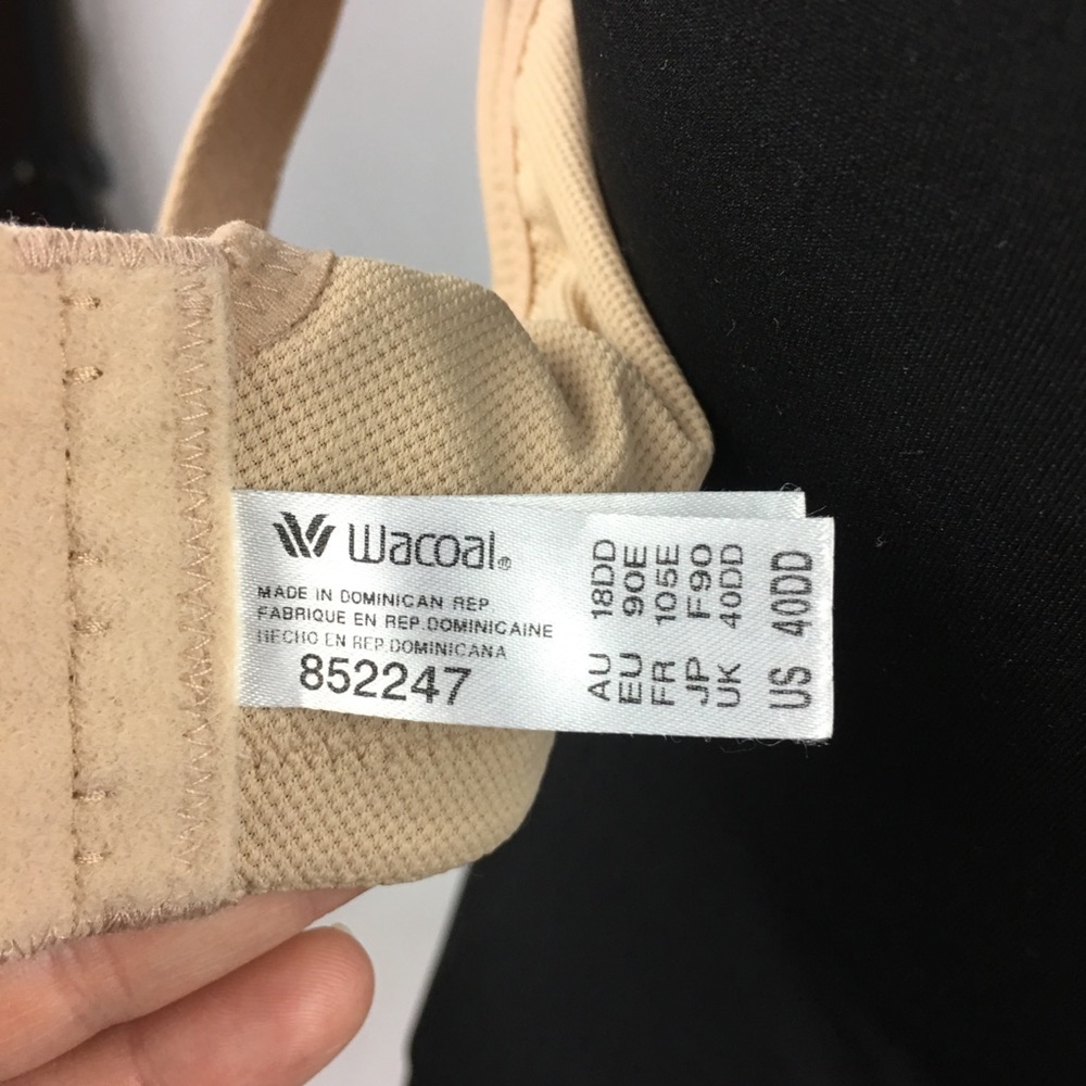 Wacoal 40DD Casual Beauty Wire Free Beige Soft Cup - Picture 7 of 8